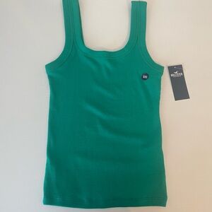 Hollister Bright Green Tank Top XXSmall NWT